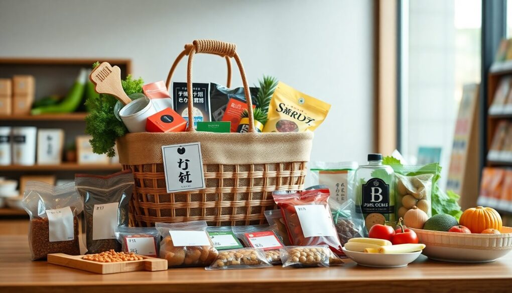向かう前のスーパーでの事前買い出し