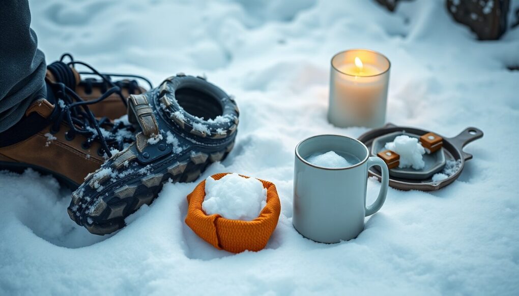 雪の中を訪れる際の注意点