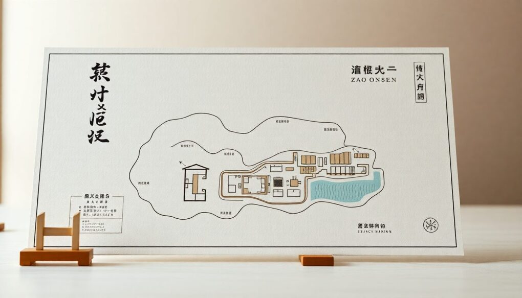 蔵王温泉Jurin館内図で知る施設の位置関係と特徴