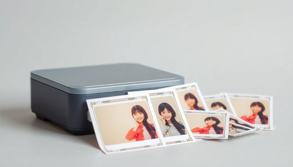 コンビニプリントでプリクラを再現する方法