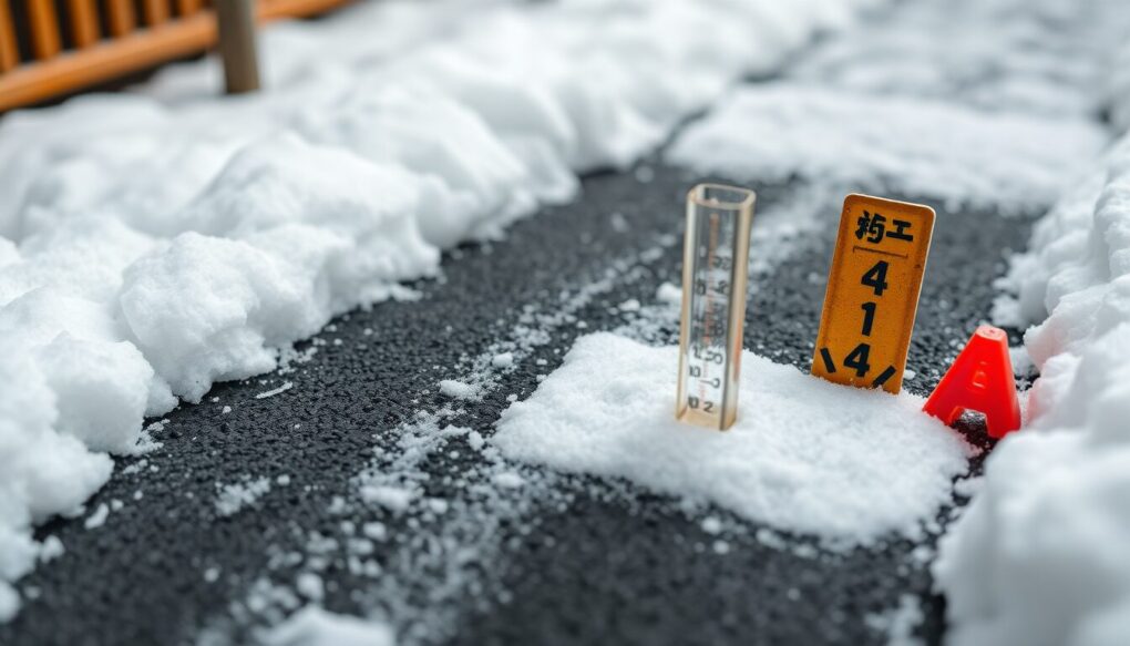 昼神温泉の積雪現在と道路状況の確認方法