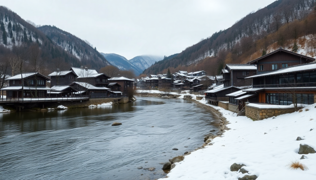 1月や2月と雪景色や積雪の違い