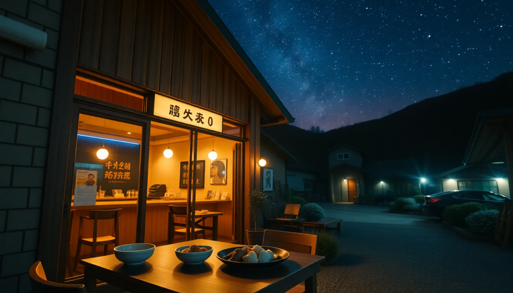 洞川温泉の天の川カフェ2026！星空観賞と絶品グルメの楽しみ方