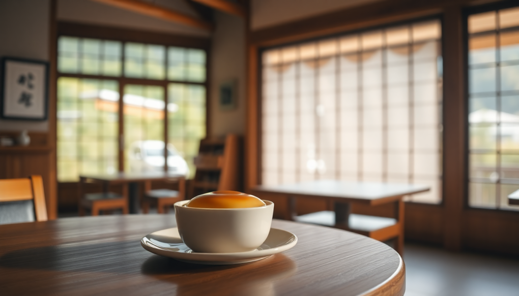 四万温泉のプリンで味わう極上の魅力